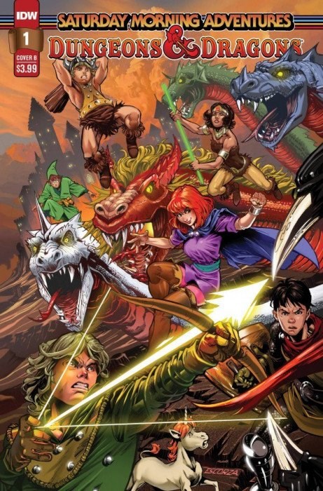 DUNGEONS & DRAGONS: SATURDAY MORNING ADVENTURES II #1B