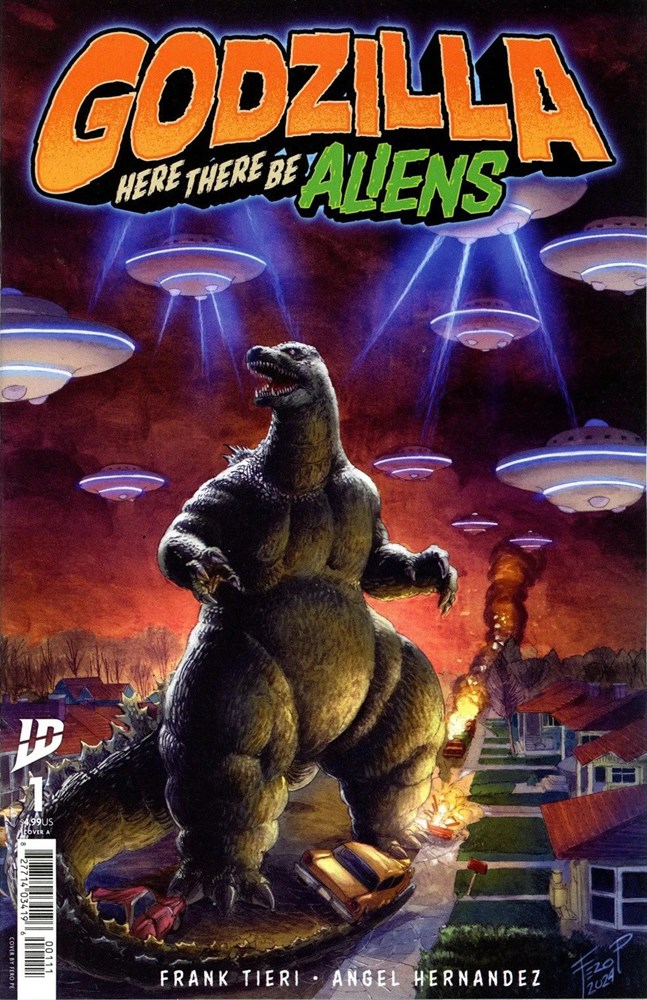 Godzilla: Here There Be Aliens #1