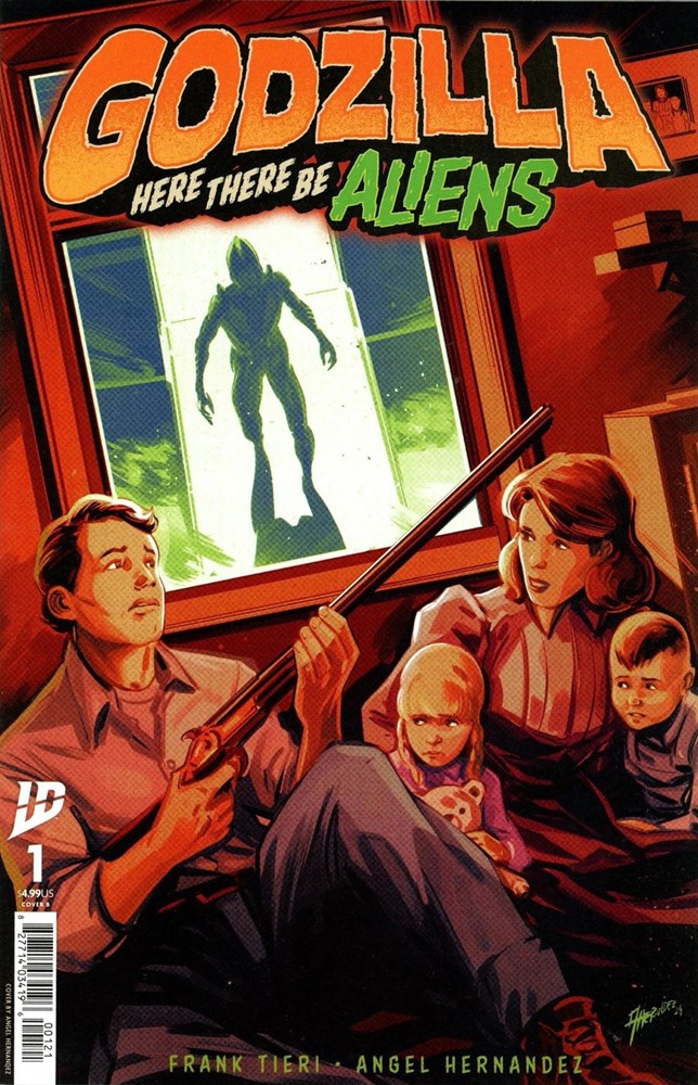 Godzilla: Here There Be Aliens #1B