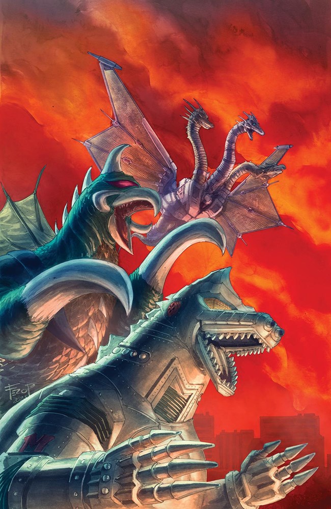 Godzilla: Here There Be Aliens #4-RI-C