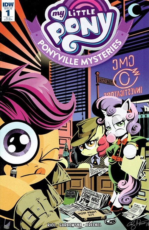 MY LITTLE PONY: PONYVILLE MYSTERIES #1-RI