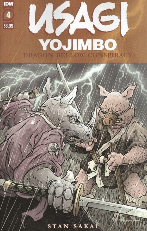 USAGI YOJIMBO: DRAGON BELLOW CONSPIRACY #4
