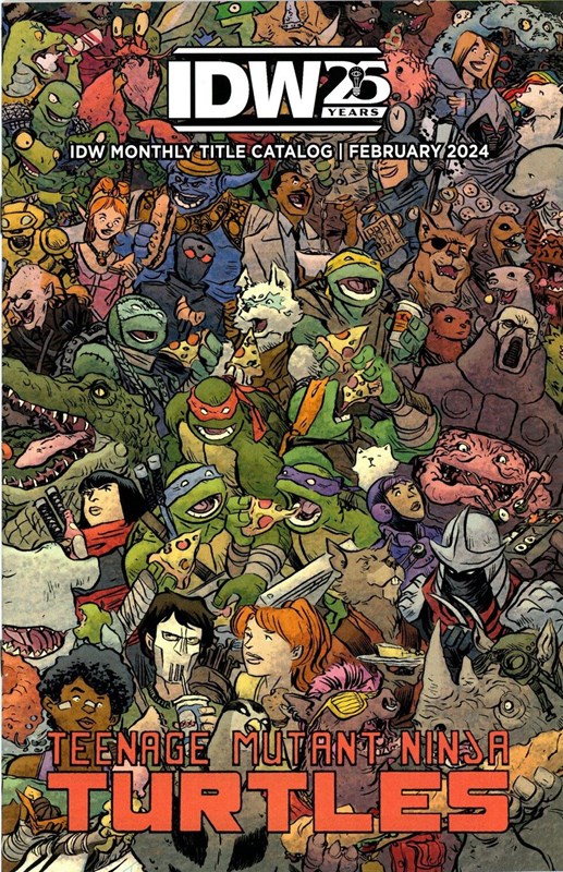 IDW MONTHLY TITLE CATALOG FEBRUARY 2024 #1