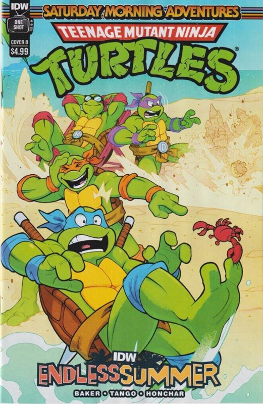 IDW Endless Summer: Teenage Mutant Ninja Turtles Saturday Morning Adventures #1B
