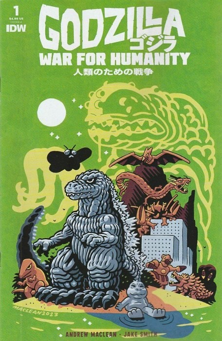 Godzilla: The War For Humanity #1