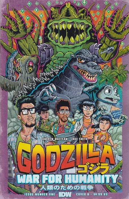Godzilla: The War For Humanity #1B