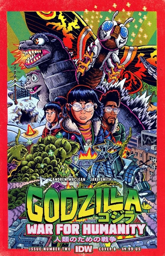 Godzilla: The War For Humanity #2B