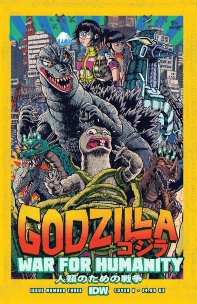 Godzilla: The War For Humanity #3B