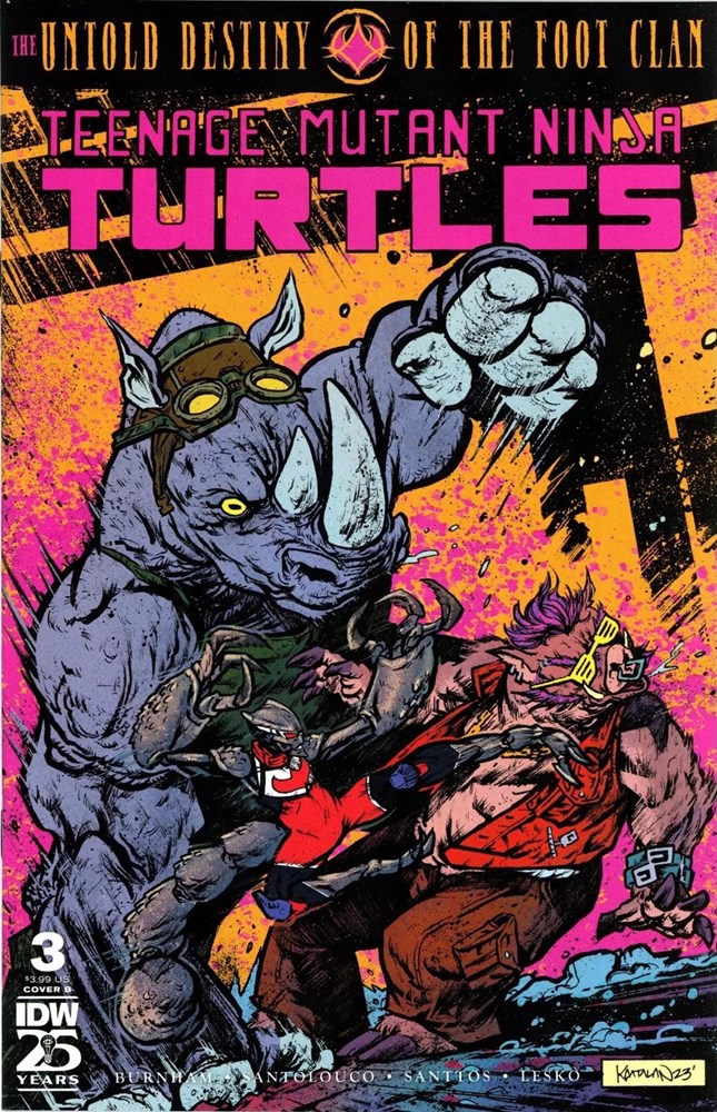 TEENAGE MUTANT NINJA TURTLES: THE UNTOLD DESTINY OF THE FOOT CLAN #3B