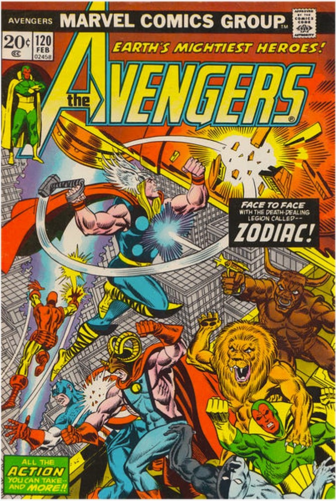 AVENGERS #120