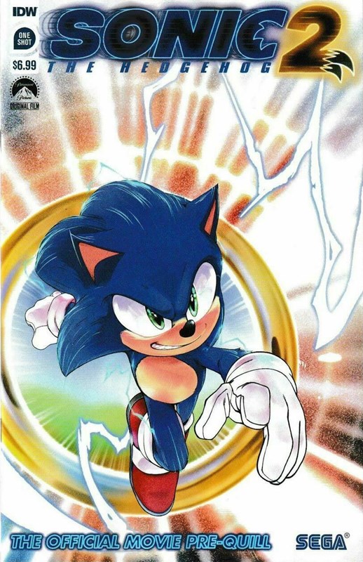 SONIC THE HEDGEHOG 2: THE OFFICIAL MOVIE PRE-QUILL #nn