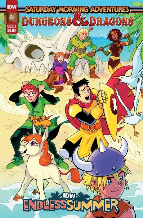 IDW Endless Summer: Dungeons and Dragons Saturday Morning Adventures #1B