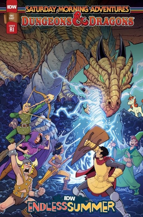 IDW Endless Summer: Dungeons and Dragons Saturday Morning Adventures #1-RI-B