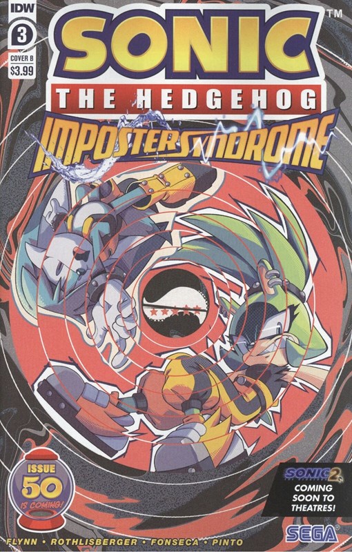 SONIC THE HEDGEHOG: IMPOSTER SYNDROME #3B