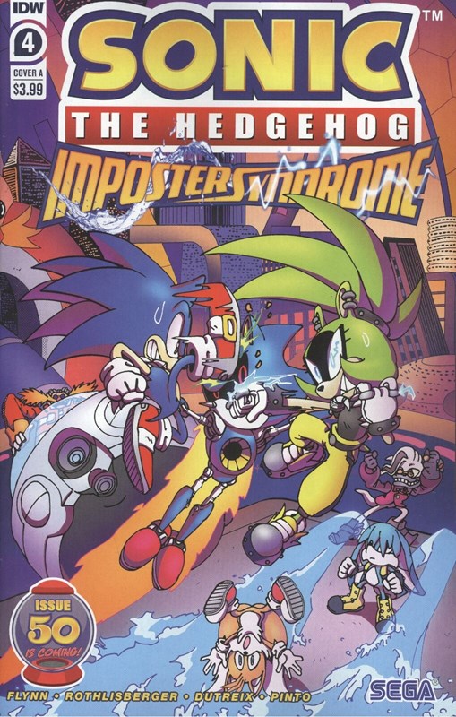 SONIC THE HEDGEHOG: IMPOSTER SYNDROME #4