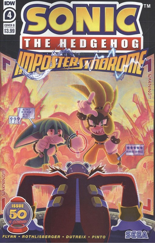 SONIC THE HEDGEHOG: IMPOSTER SYNDROME #4B