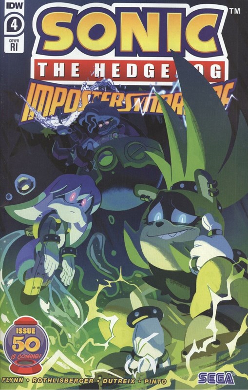 SONIC THE HEDGEHOG: IMPOSTER SYNDROME #4-RI