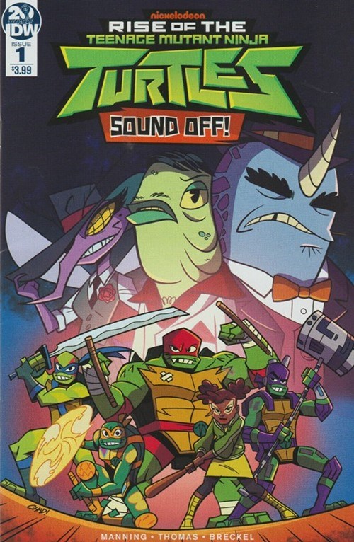 RISE OF THE TEENAGE MUTANT NINJA TURTLES: SOUND OFF! #1