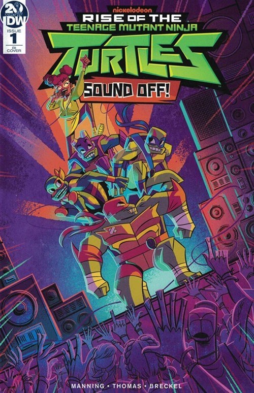 RISE OF THE TEENAGE MUTANT NINJA TURTLES: SOUND OFF! #1-RI