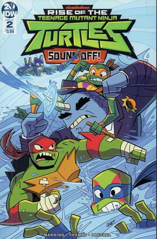 RISE OF THE TEENAGE MUTANT NINJA TURTLES: SOUND OFF! #2