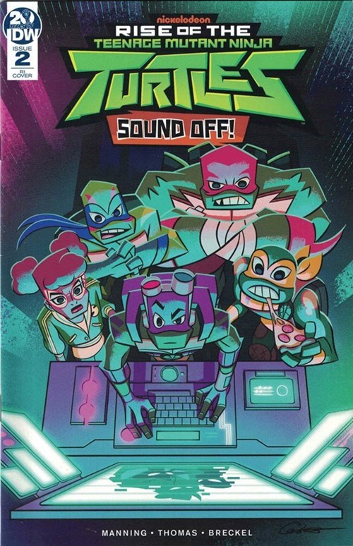 RISE OF THE TEENAGE MUTANT NINJA TURTLES: SOUND OFF! #2-RI