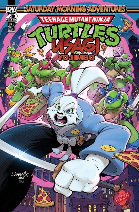 TEENAGE MUTANT NINJA TURTLES / USAGI YOJIMBO: SATURDAY MORNING ADVENTURES #1-RI
