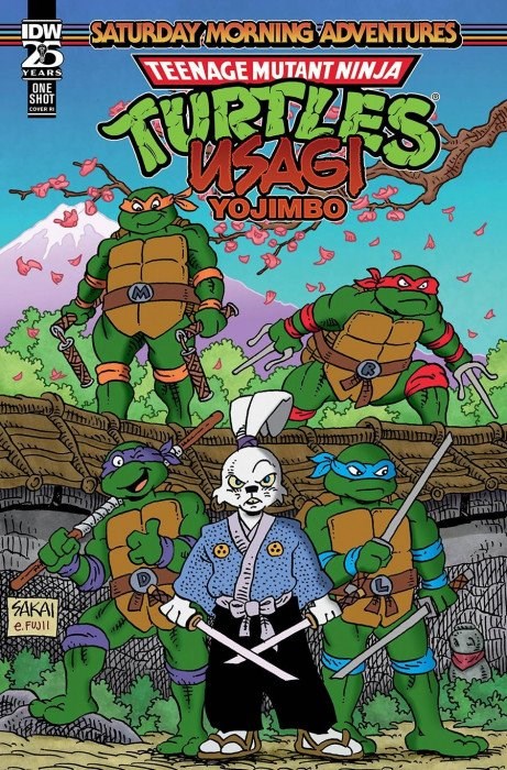TEENAGE MUTANT NINJA TURTLES / USAGI YOJIMBO: SATURDAY MORNING ADVENTURES #1-RI-B