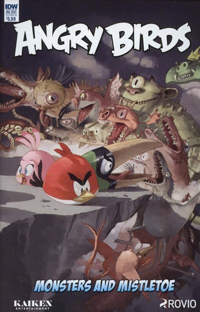 ANGRY BIRDS COMICS QUARTERLY: MONSTERS AND MISTLETOE #1B