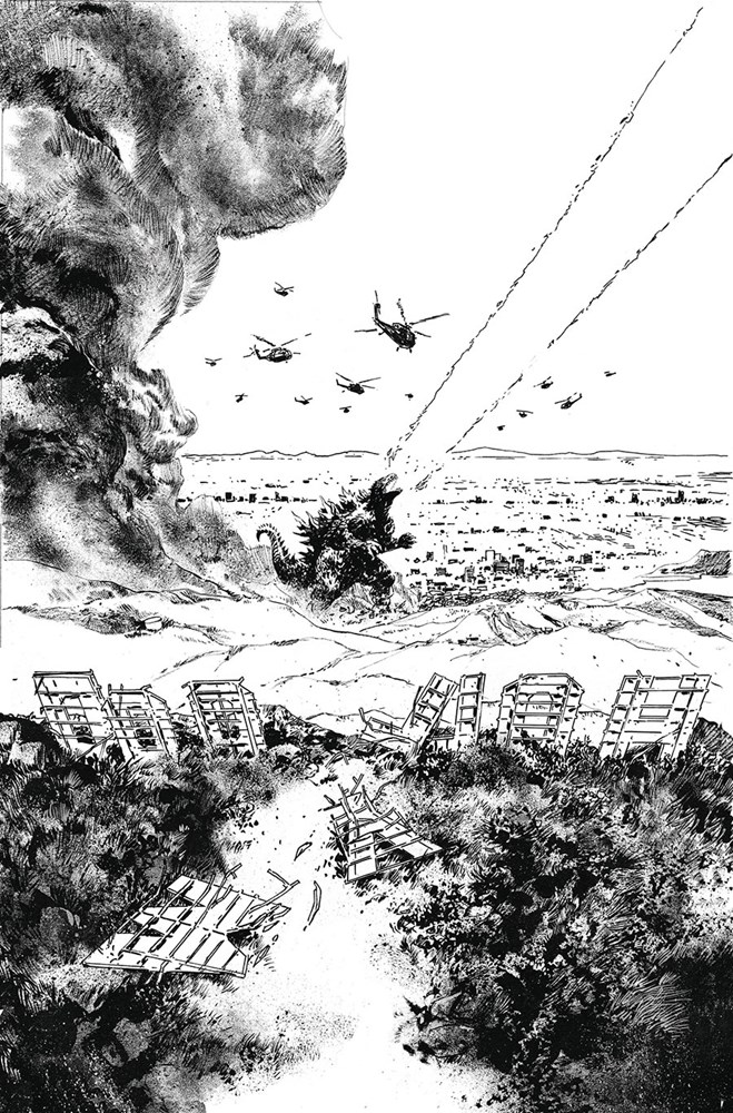 GODZILLA VS. LOS ANGELES #1-RI