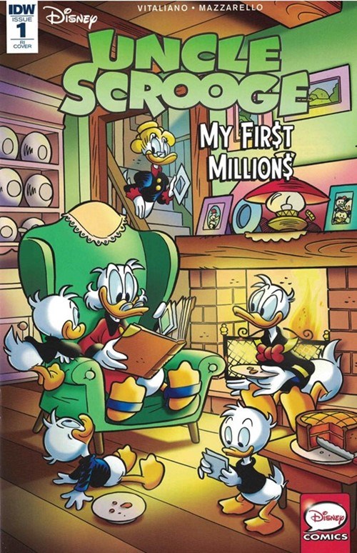 UNCLE SCROOGE: MY FIRST MILLIONS #1-RI