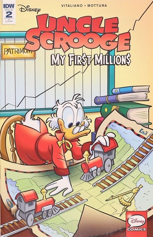 UNCLE SCROOGE: MY FIRST MILLIONS #2-RI-B