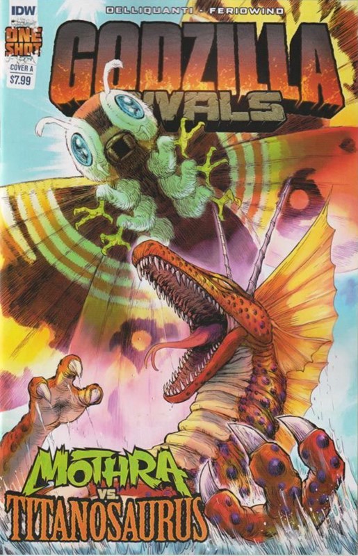 GODZILLA: RIVALS - MOTHRA VS. TITANOSAURUS #1