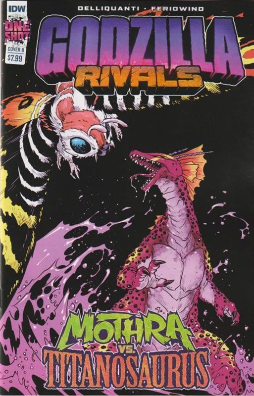 GODZILLA: RIVALS - MOTHRA VS. TITANOSAURUS #1B