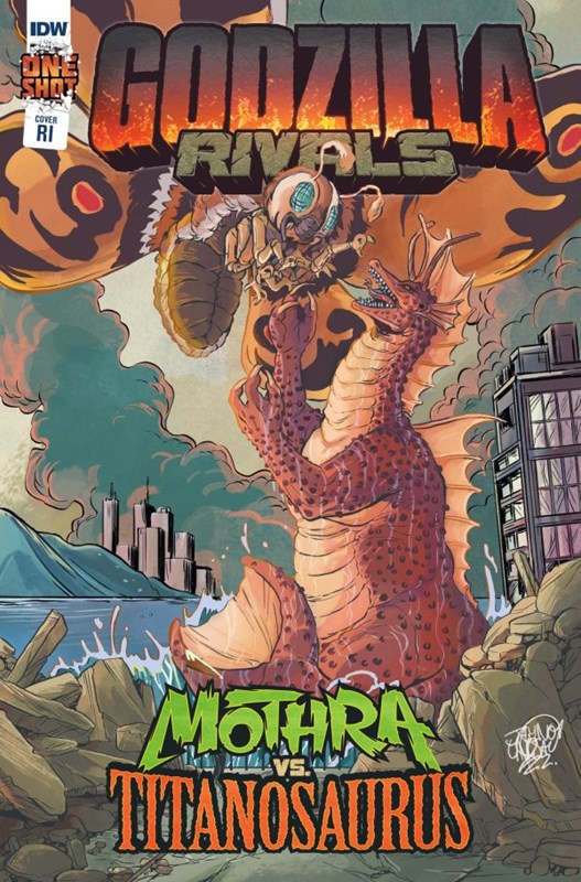 GODZILLA: RIVALS - MOTHRA VS. TITANOSAURUS #1-RI