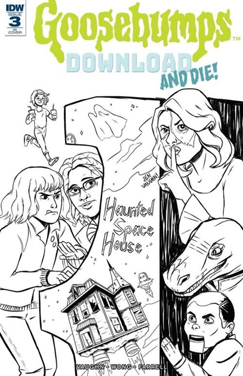 GOOSEBUMPS: DOWNLOAD AND DIE #3-RI-C