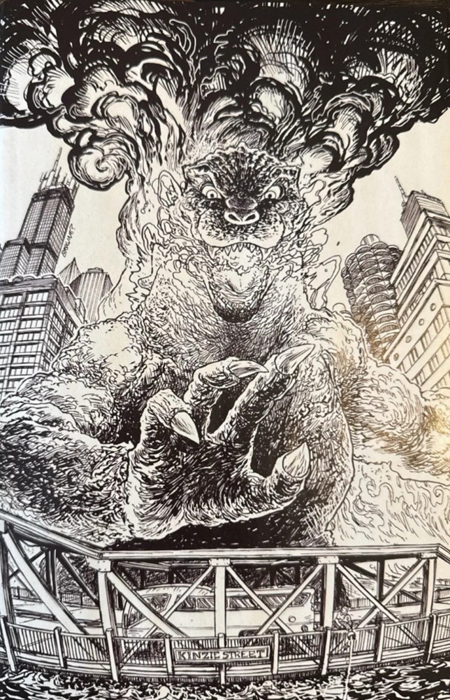 GODZILLA VS. CHICAGO #1-RI