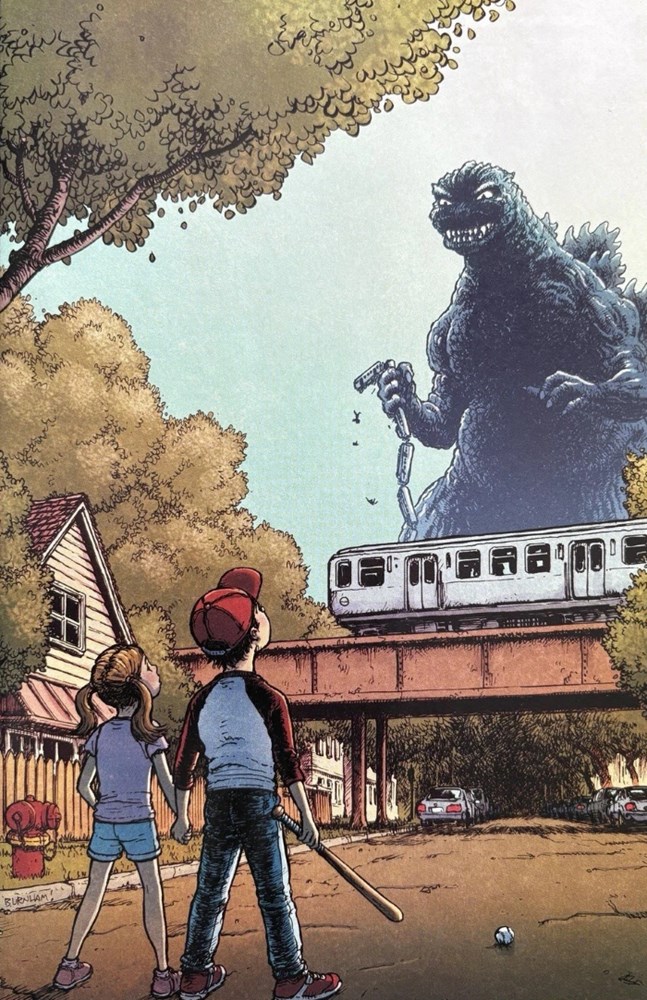 GODZILLA VS. CHICAGO #1-RI-B