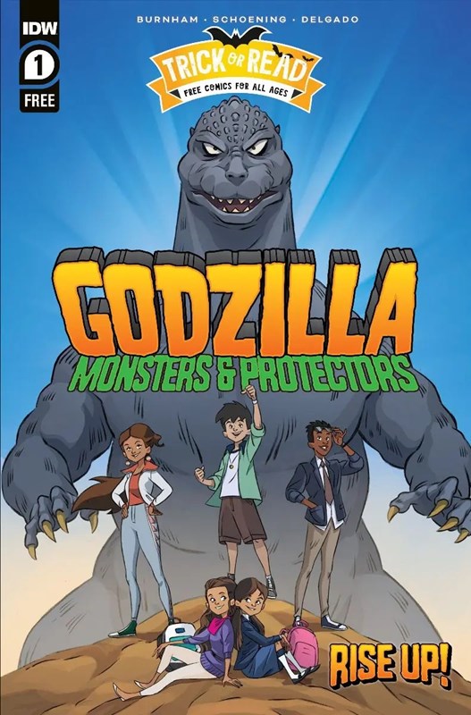 GODZILLA: MONSTERS & PROTECTORS (HALLOWEEN TRICK-OR-READ 2022) #1