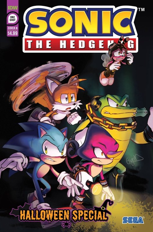Sonic The Hedgehog: Halloween Special #1B