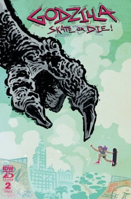 Godzilla: Skate Or Die #2B