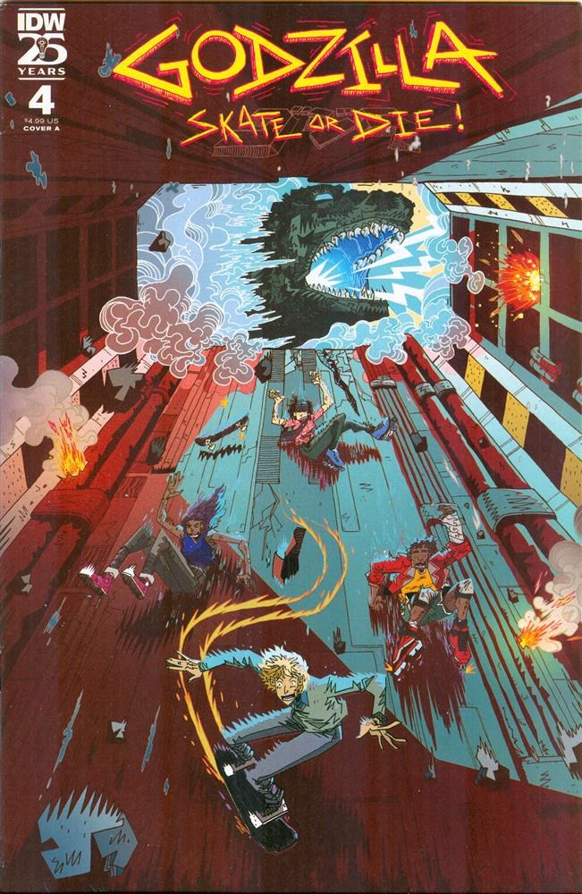 Godzilla: Skate Or Die #4