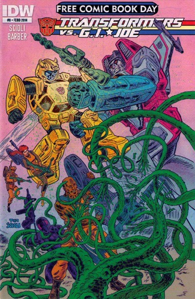 FCBD 2014: TRANSFORMERS VS. G.I. JOE #0