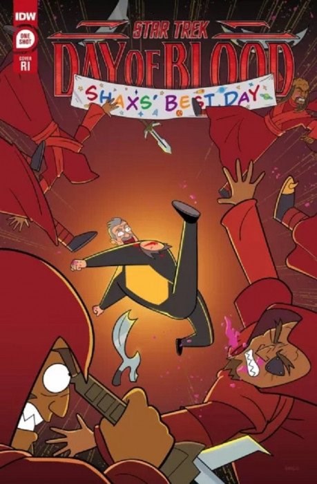 STAR TREK: DAY OF BLOOD - SHAXS' BEST DAY #1-RI
