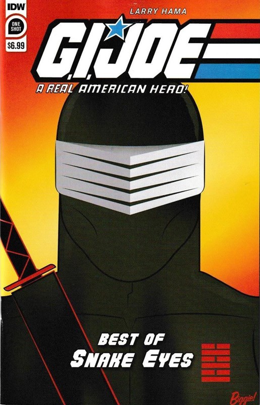G.I. JOE: A REAL AMERICAN HERO--BEST OF SNAKE EYES #nn