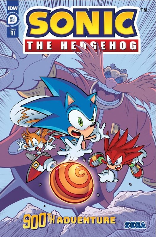 SONIC THE HEDGEHOG’S 900TH ADVENTURE #1-RI-B