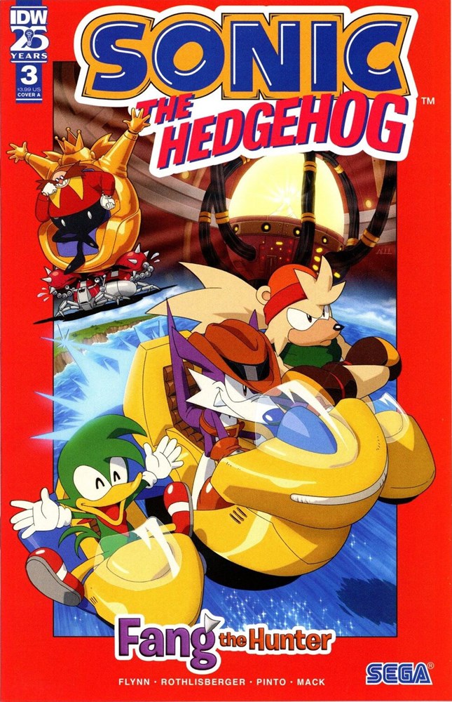 SONIC THE HEDGEHOG: FANG THE HUNTER #3