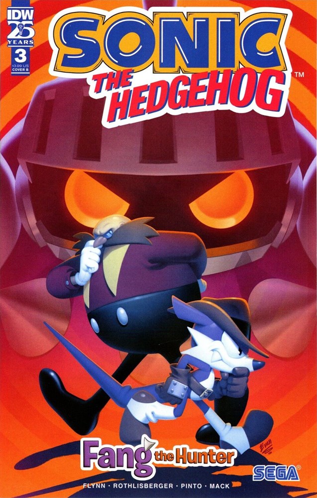 SONIC THE HEDGEHOG: FANG THE HUNTER #3B