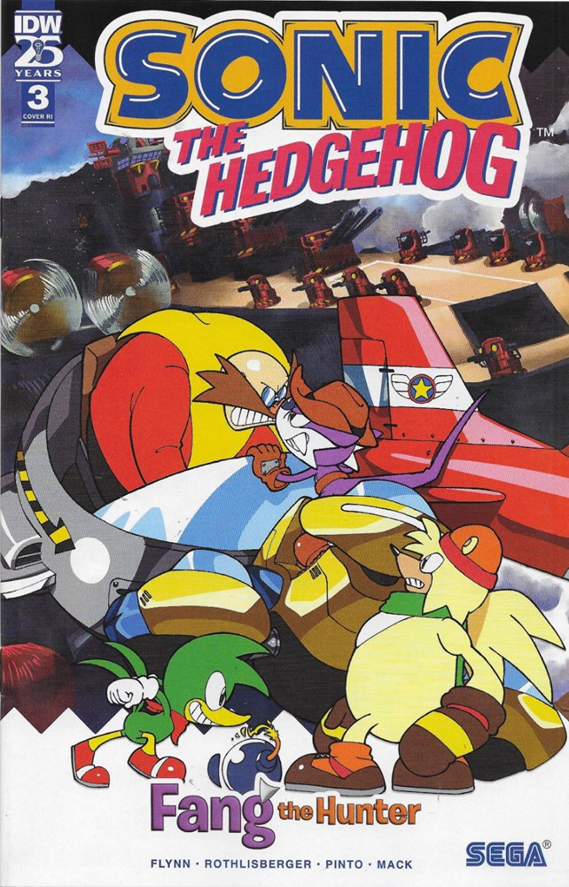 SONIC THE HEDGEHOG: FANG THE HUNTER #3-RI