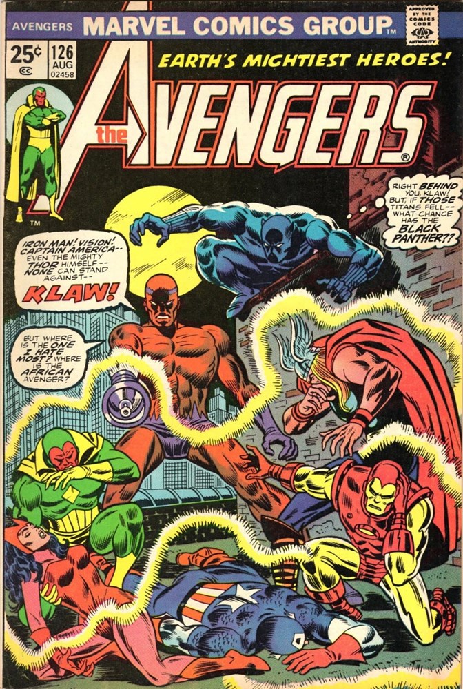 AVENGERS #126