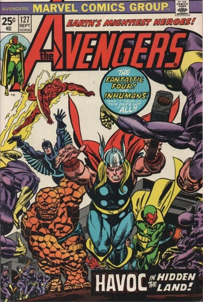 AVENGERS #127